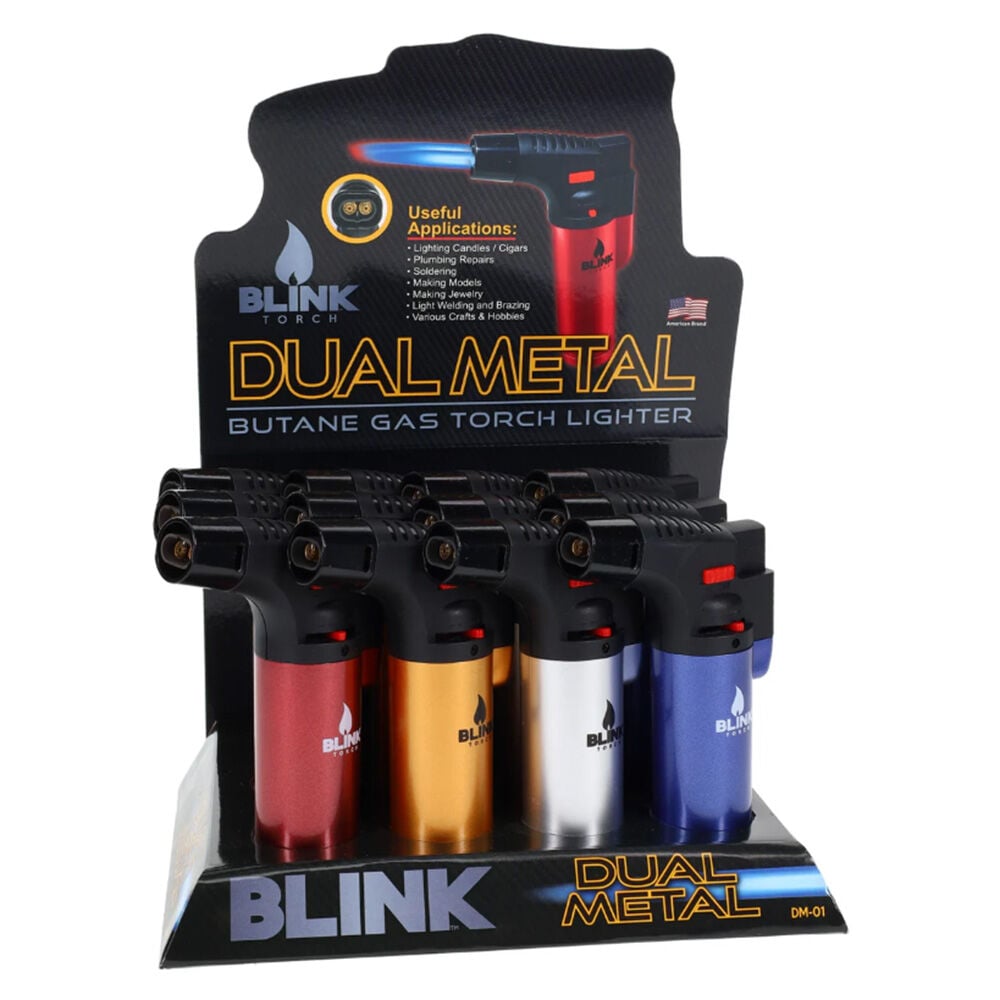 image of Dual Metal Torch Single Lighter