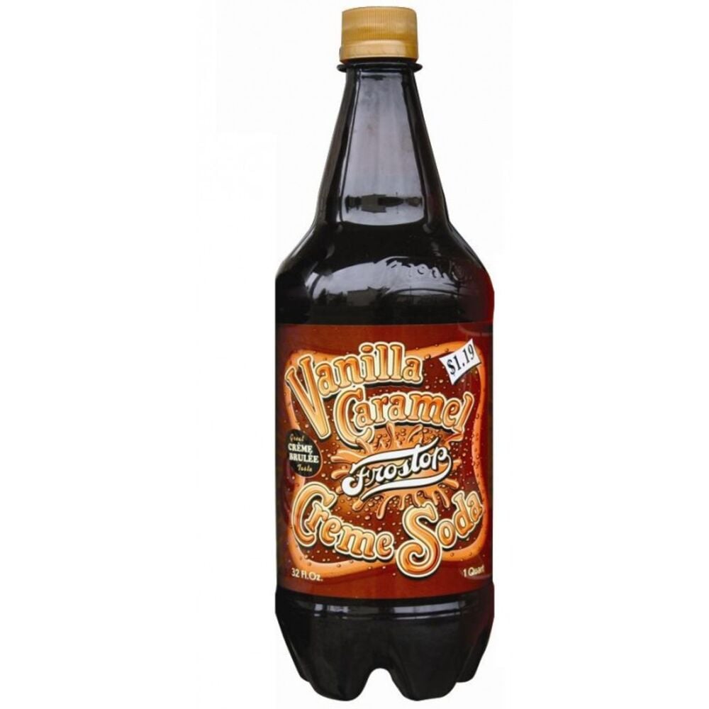 image of Vanilla Caramel Creme Soda, 32 oz