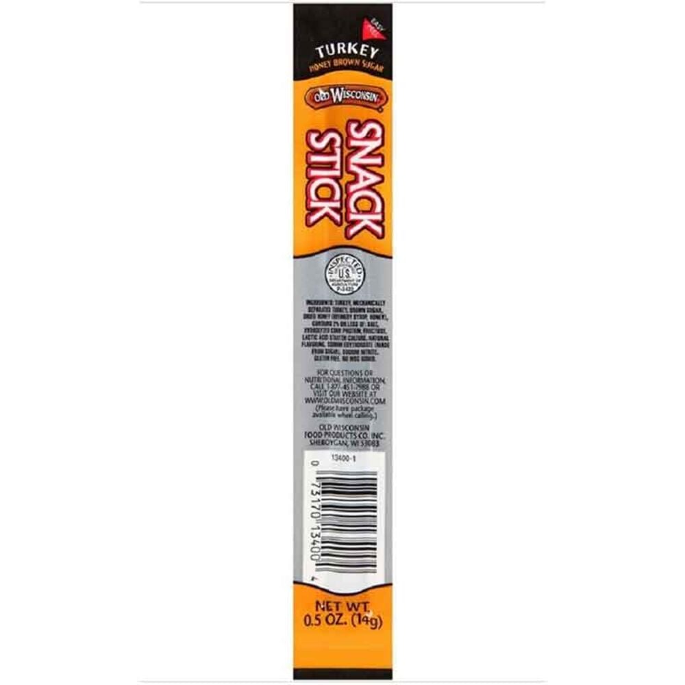 image of Honey Turkey Snack Stick, Single