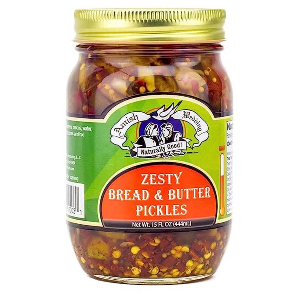 image of Zesty Bread & Butter Pickles, 15 oz