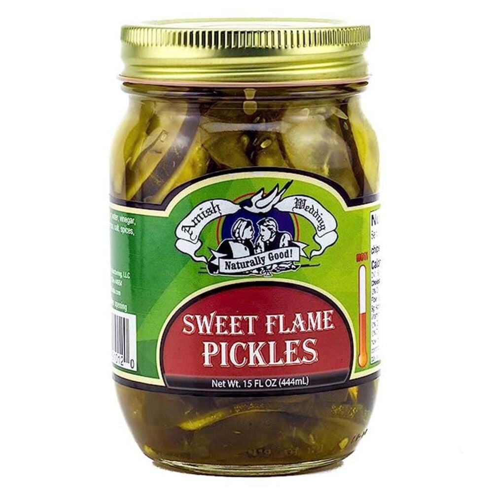 image of Sweet Flame Pickles, 15 oz