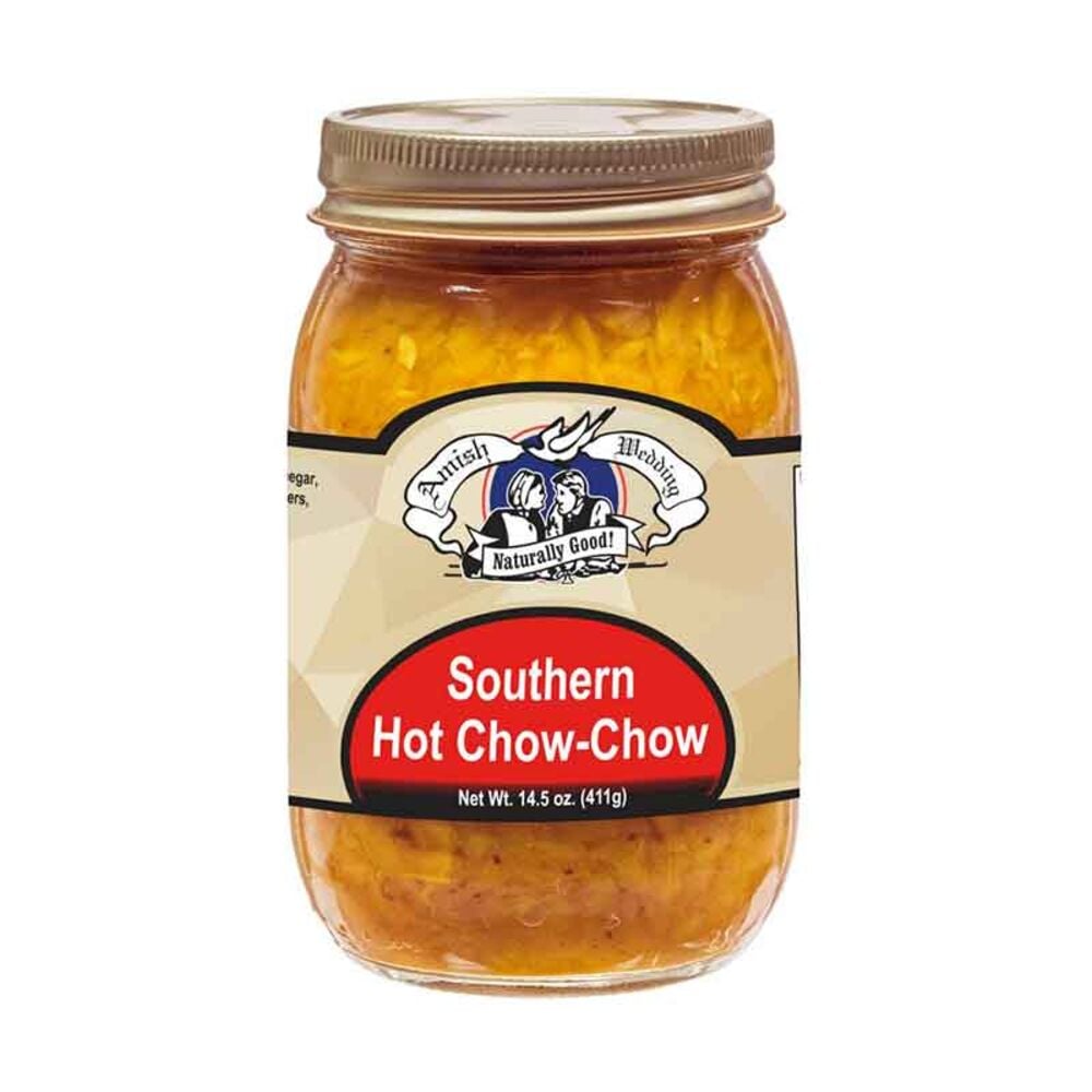 image of Southern Hot Chow-Chow, 14.5 oz