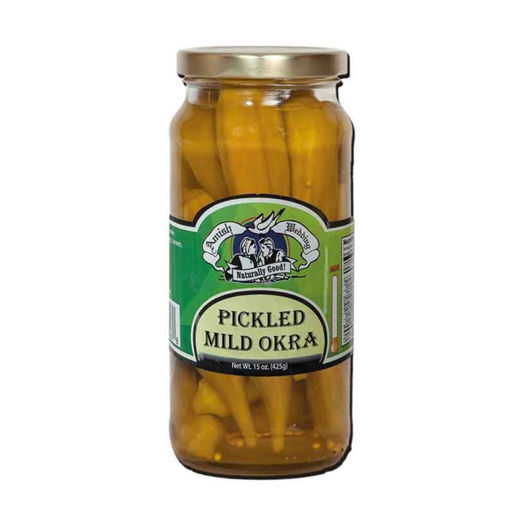 image of Pickled Mild Okra, 15 oz