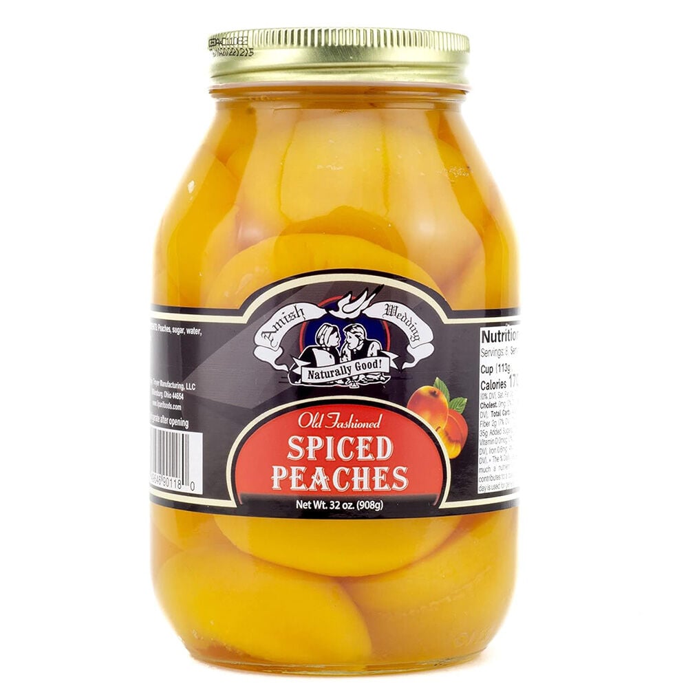 image of Spiced Peach Halves, 32 oz