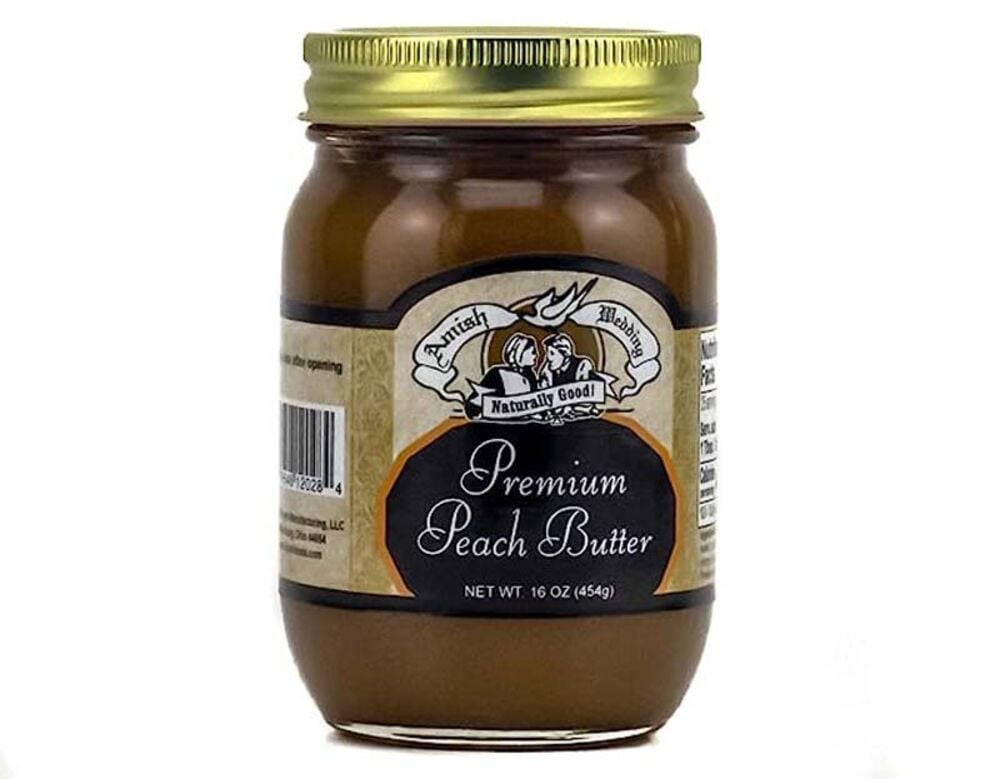 image of Premium Peach Butter, 18 oz