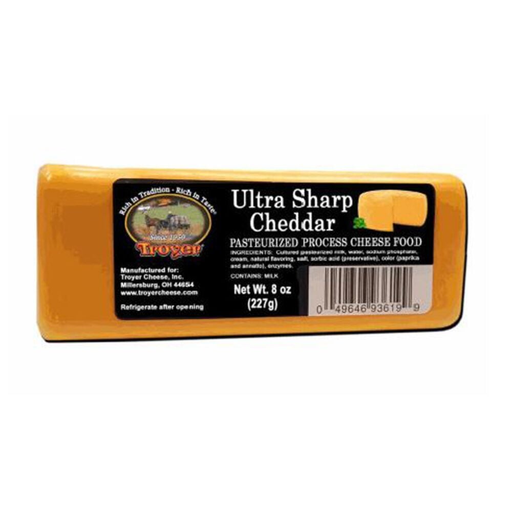 image of Ultra Sharp Cheddar Cheese, 8 oz