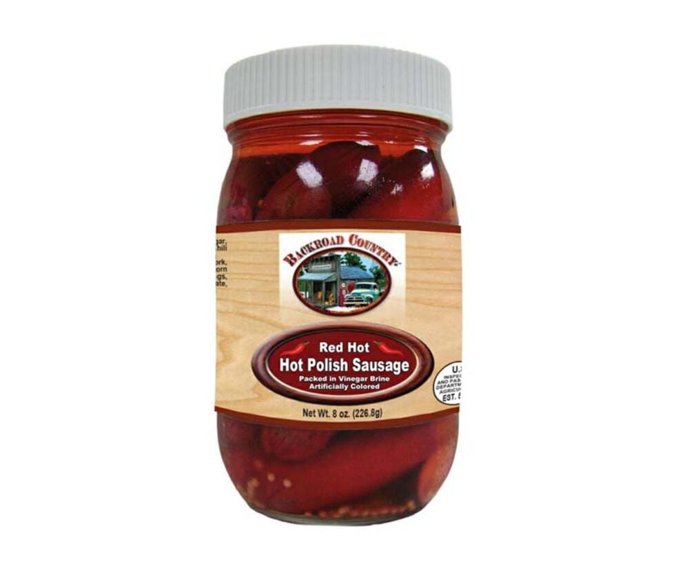 image of Red Hot Pickeld Polish Sausage, 8 oz