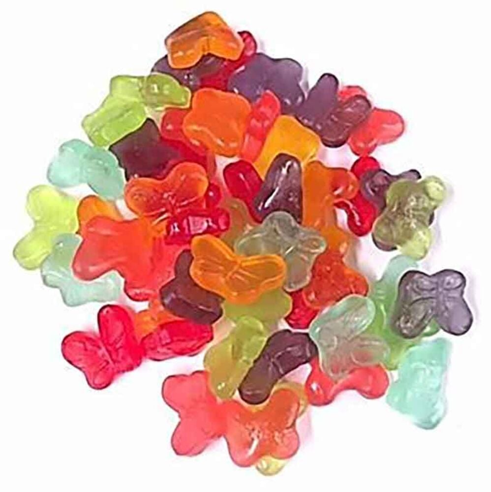 image of Gummi Butterflies Candy, 16 oz