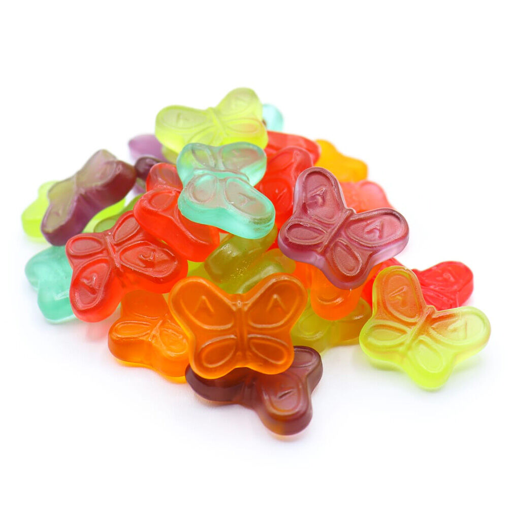 image of 16 oz Gummi Butterflies Candy