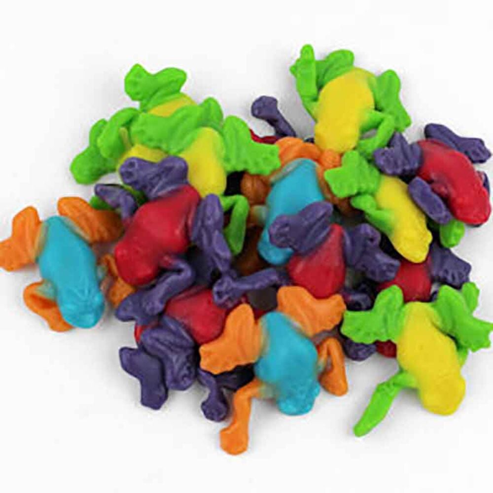 image of Gummi Rainforest Frogs Candy, 11 oz