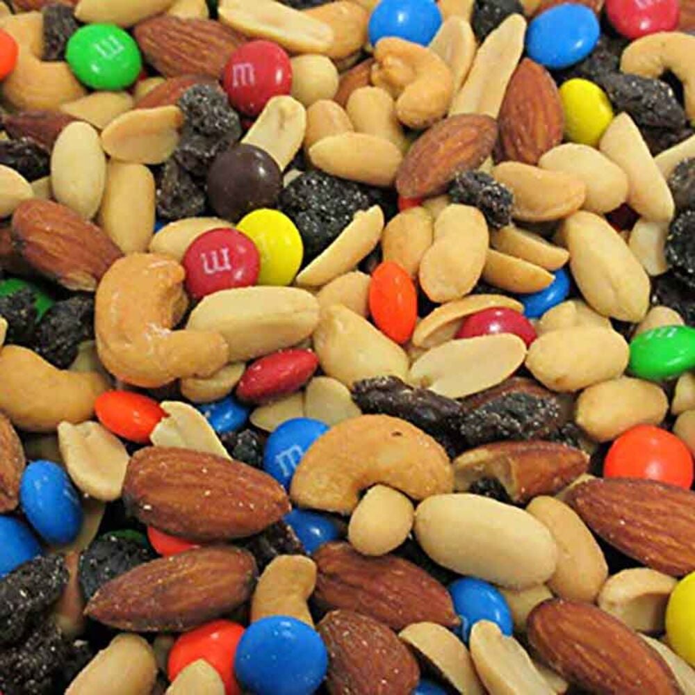 image of Power Trail Mix with M&Ms, 15 oz