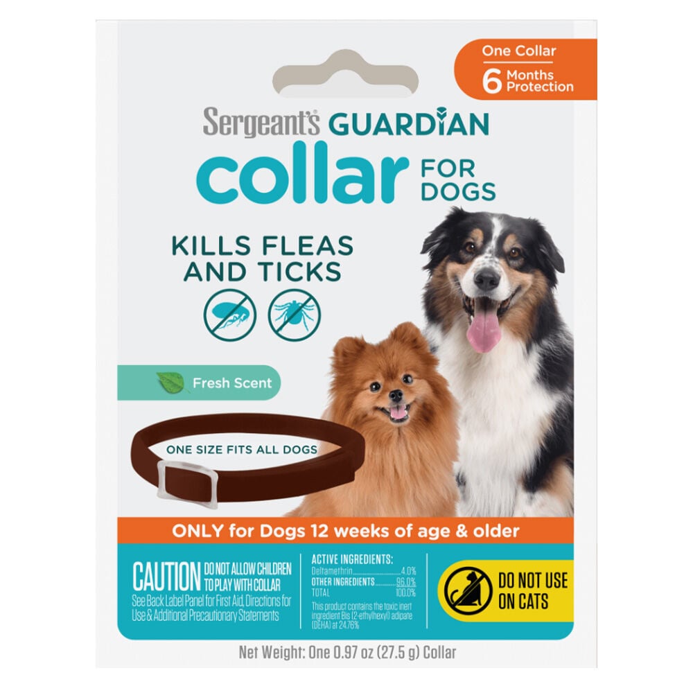 image of Flea and Tick Collar for Dogs- Fresh Scent