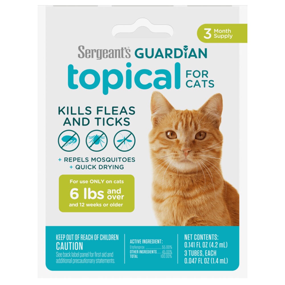 image of Flea & Tick Topical for Cats 6 lb and over