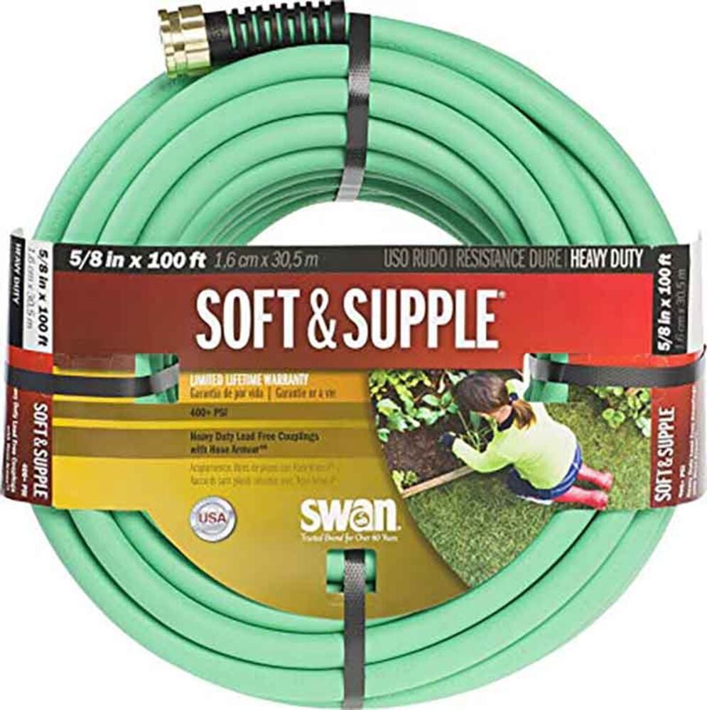 image of House SNSS58100 5/8 in x 100-ft Soft & Supple Garden Hose