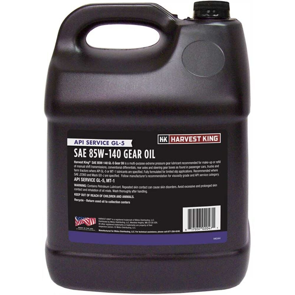 image of SAE 85W/140 EP Gear Lubricant, 2 gallons