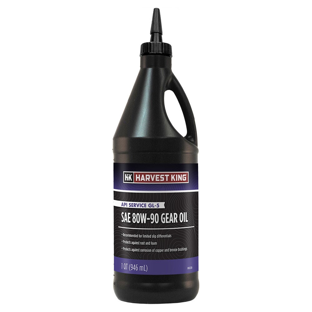 image of SAE 80W-90 Gear Oil, 1 qt