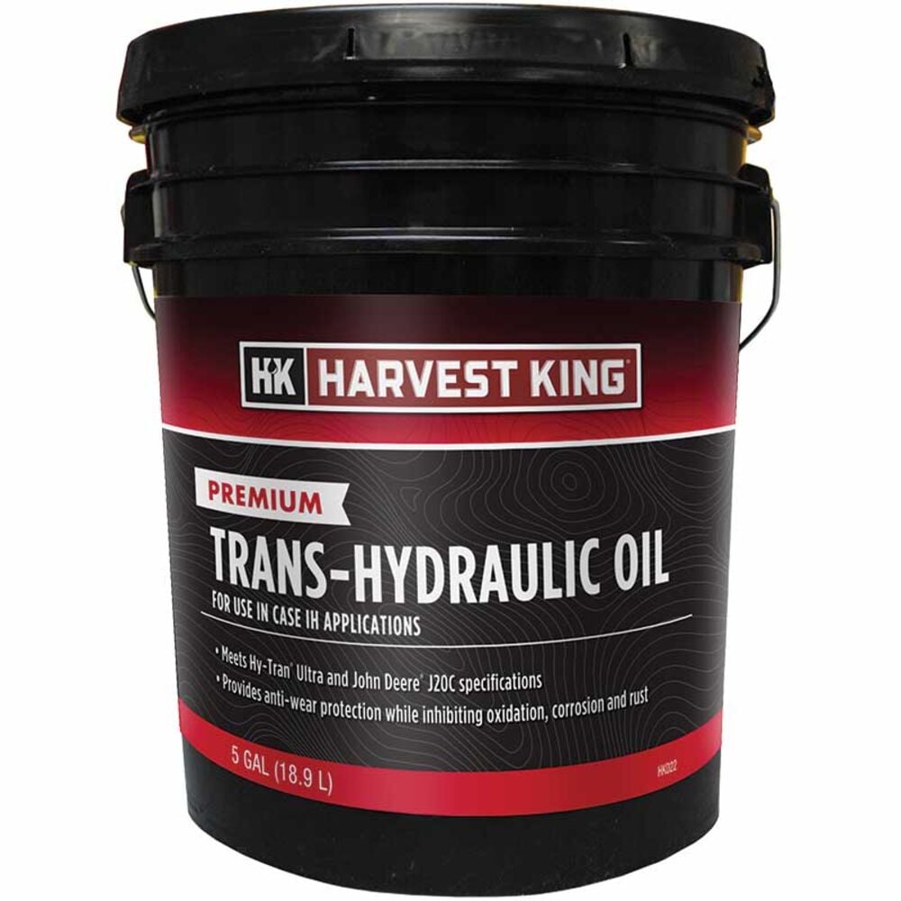 image of Premium Case IH Trans-Hydraulic Oil, 5 gallon
