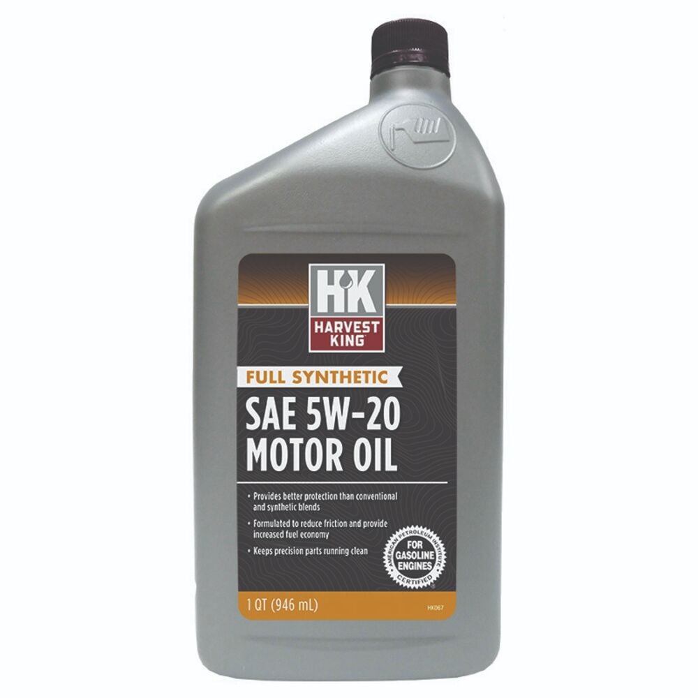 image of SAE 5W20 Full Synthetic Motor Oil, 1 quart