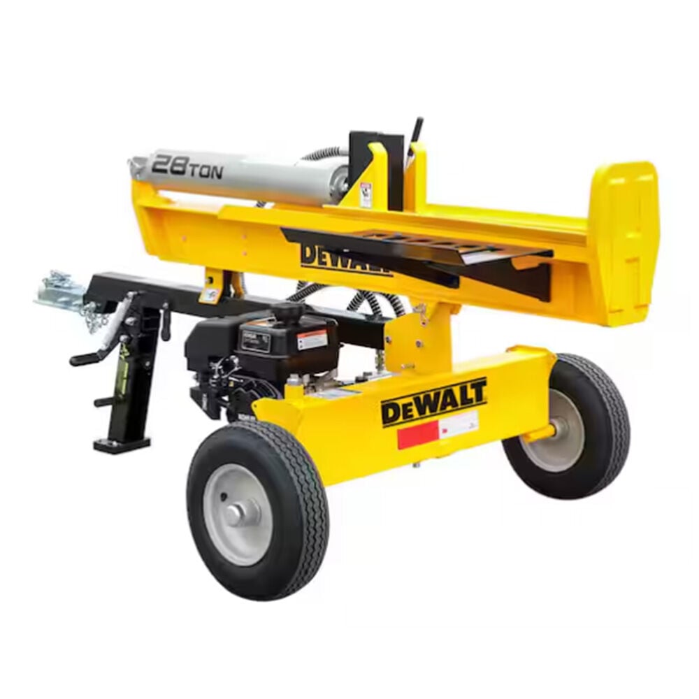 image of 28 T 196cc 6.5HP Kohler Engine Hydraulic Log Splitter