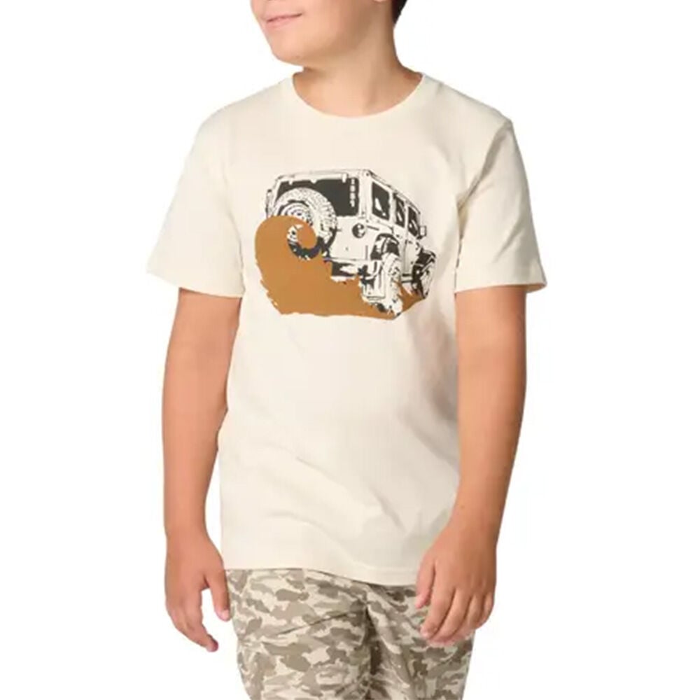 image of Kids' Dog Logo Short Sleeve T-Shirt