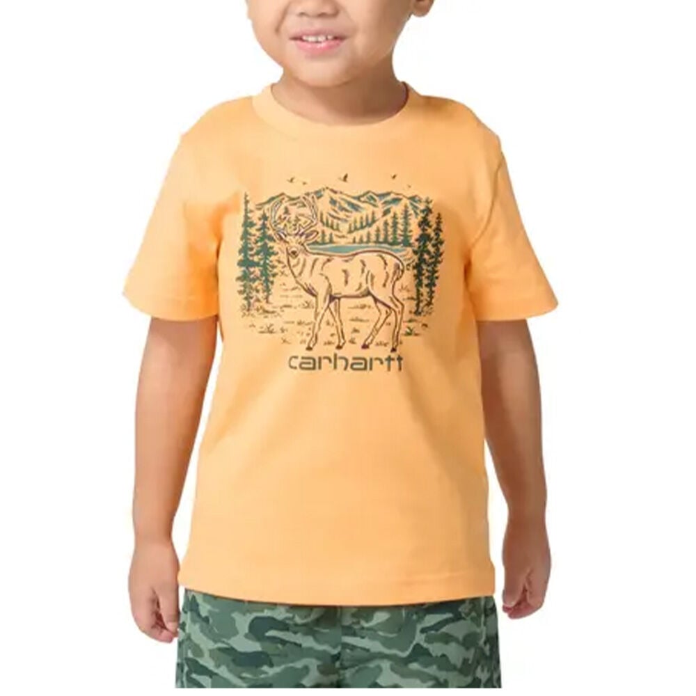 image of Toddler's Deer Short Sleeve T-Shirt
