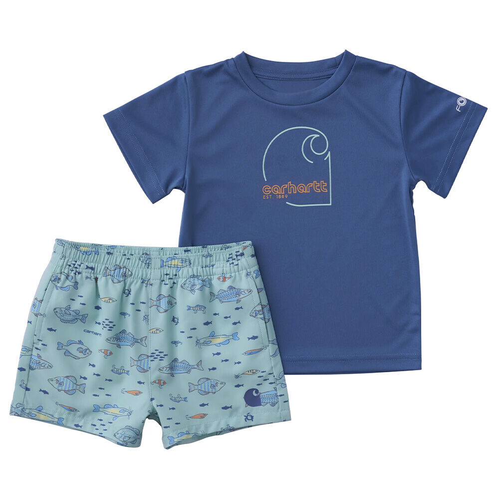 image of Toddler's Force Sun Defender Shirt and Short Set