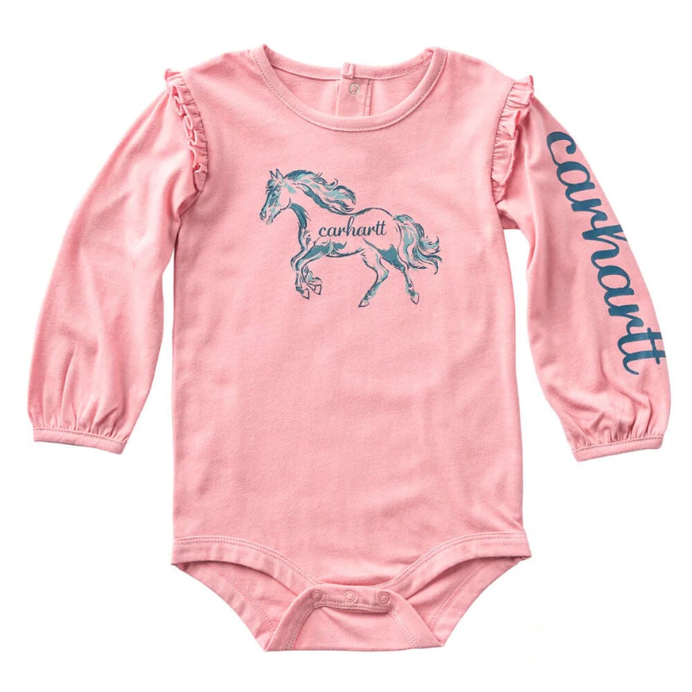 image of Infant Girls' Long Sleeve Mare Bodysuit