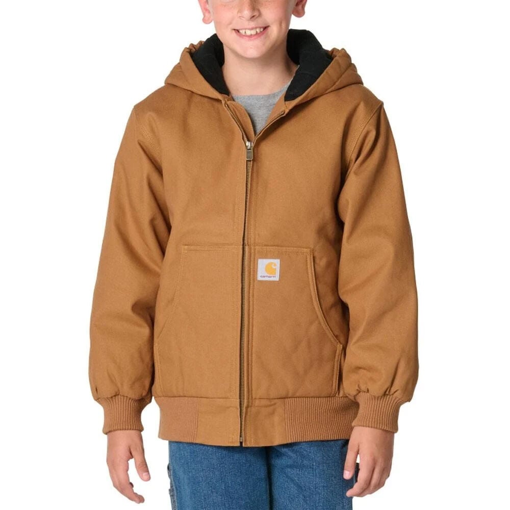 image of Boys' Canvas Insulated Active Jac