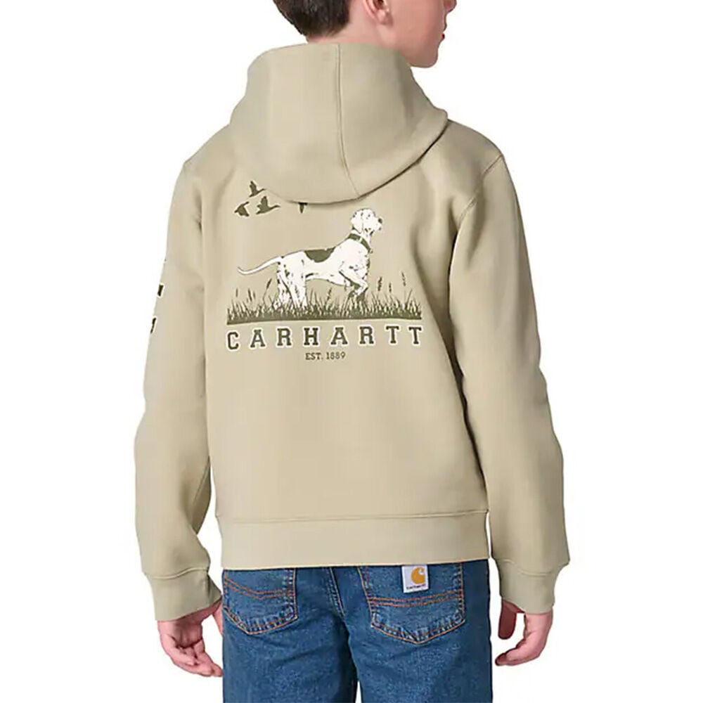 image of Boys' Long Sleeve Dog Graphic Sweatshirt
