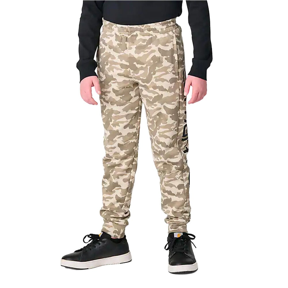 image of Boys' Elastic Waistband Fleece Camo Printed Sweatpant