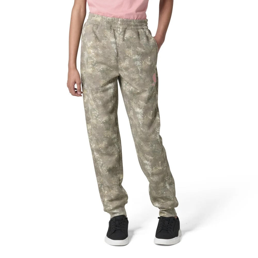 image of Girls' Fleece Logo Faded Camo Sweatpant