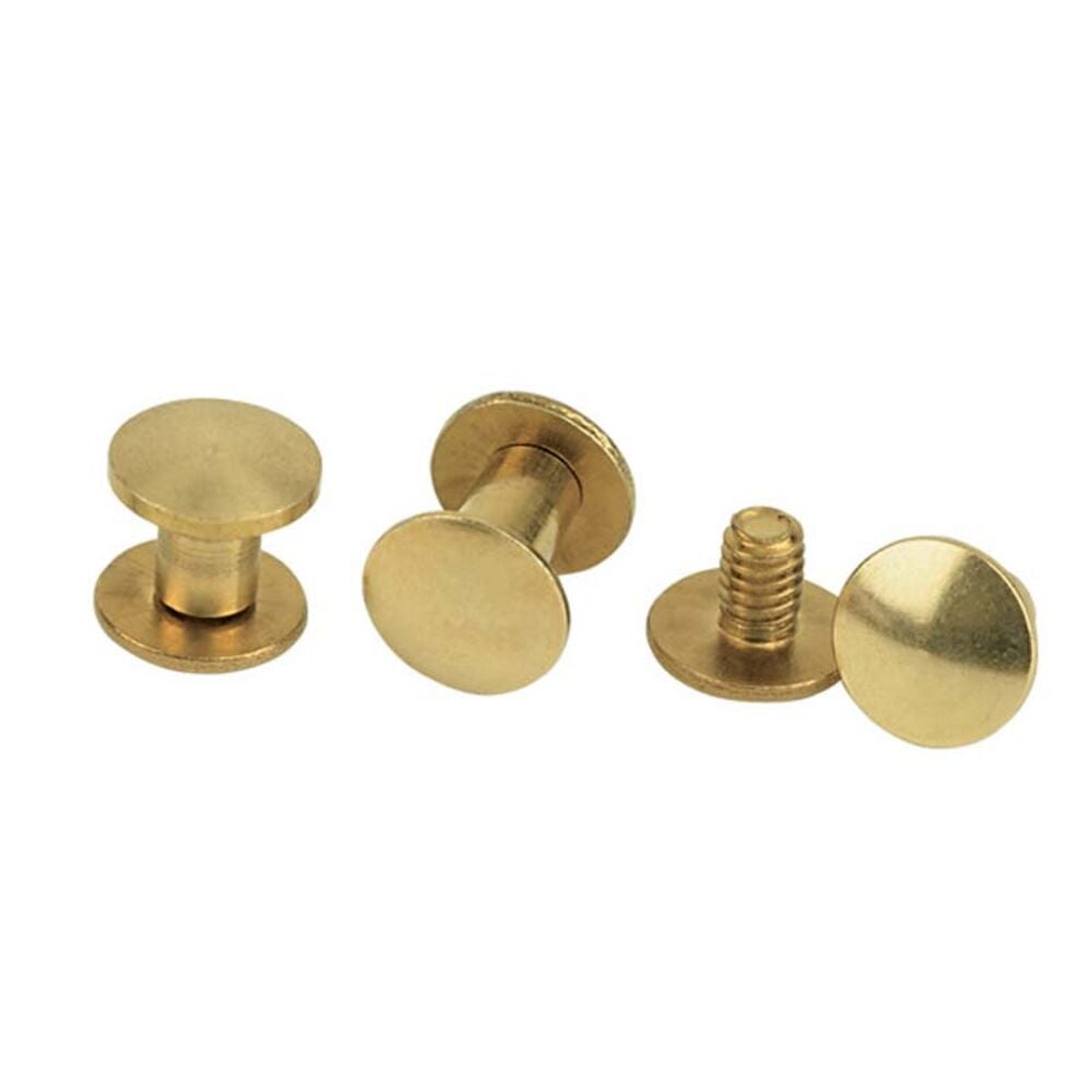 image of Chicago Screw Handy Pack- Plain Solid Brass