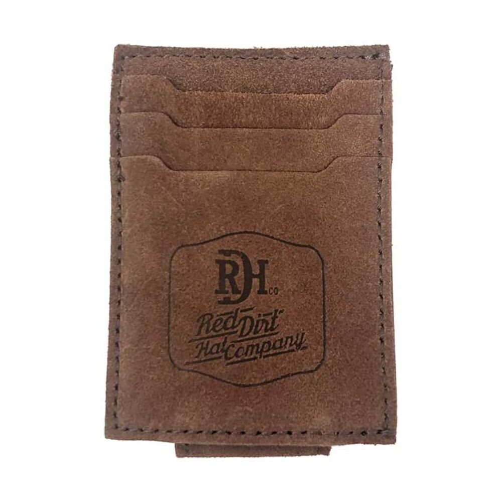 image of Men's Genuine Leather Roughout Money Clip