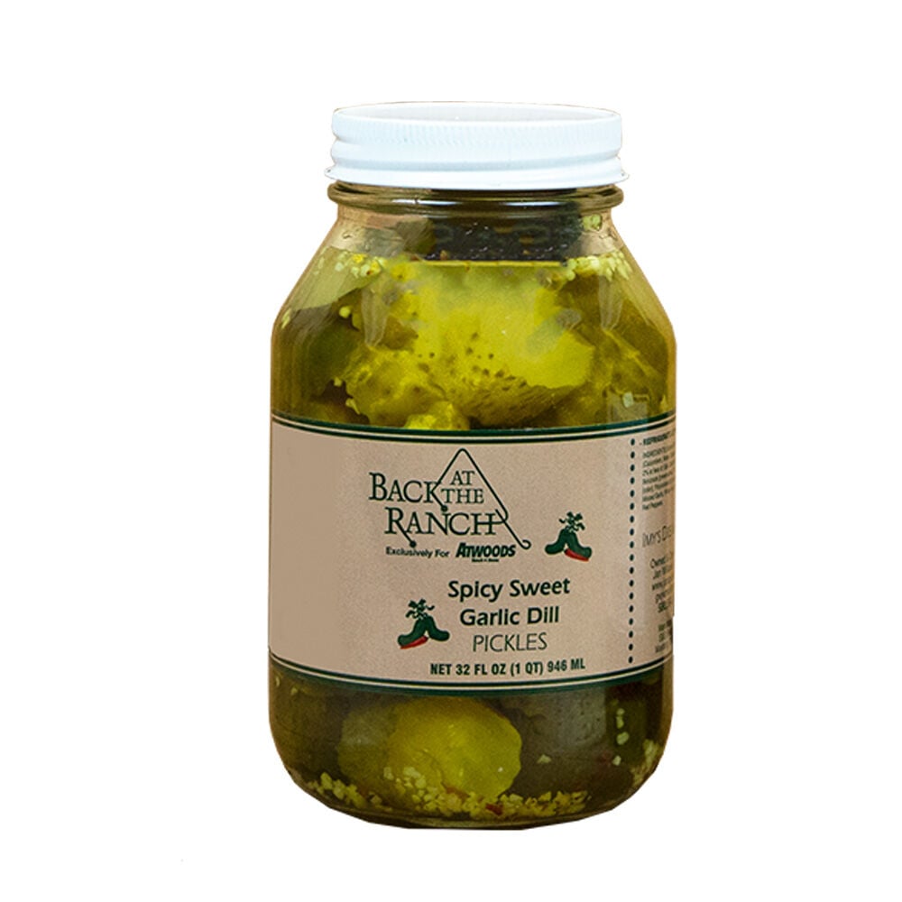 image of Spicy Sweet Garlic Dill Pickles, 1 qt.