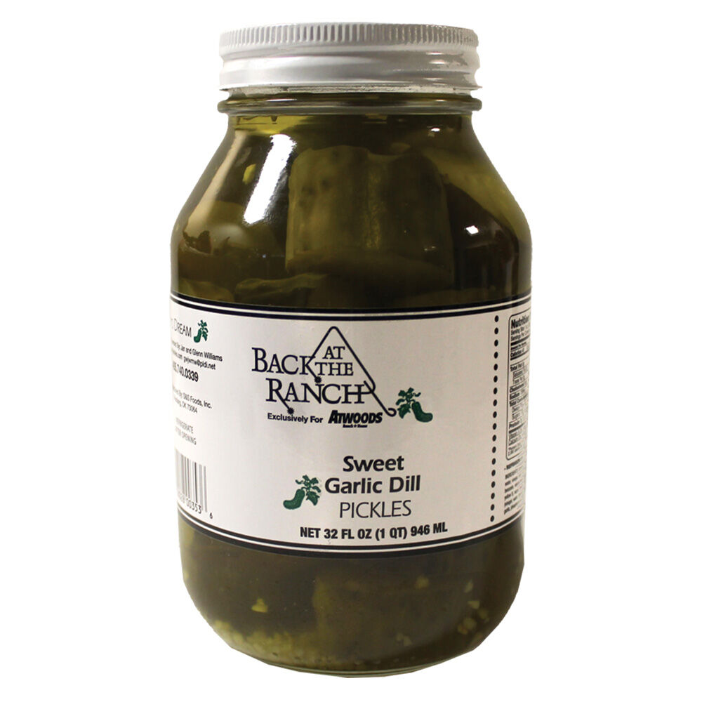image of Sweet Garlic Dill Pickles, 1 qt.