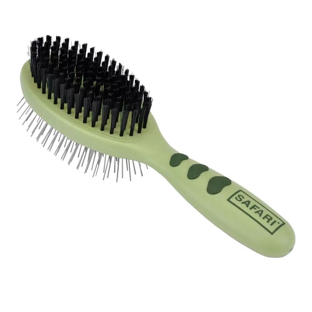 image of Pin and Bristle Combo Dog Brush, Medium