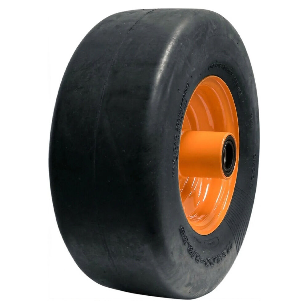 image of 11 in x 4 in Semi-Pneumatic Flat Free Tire