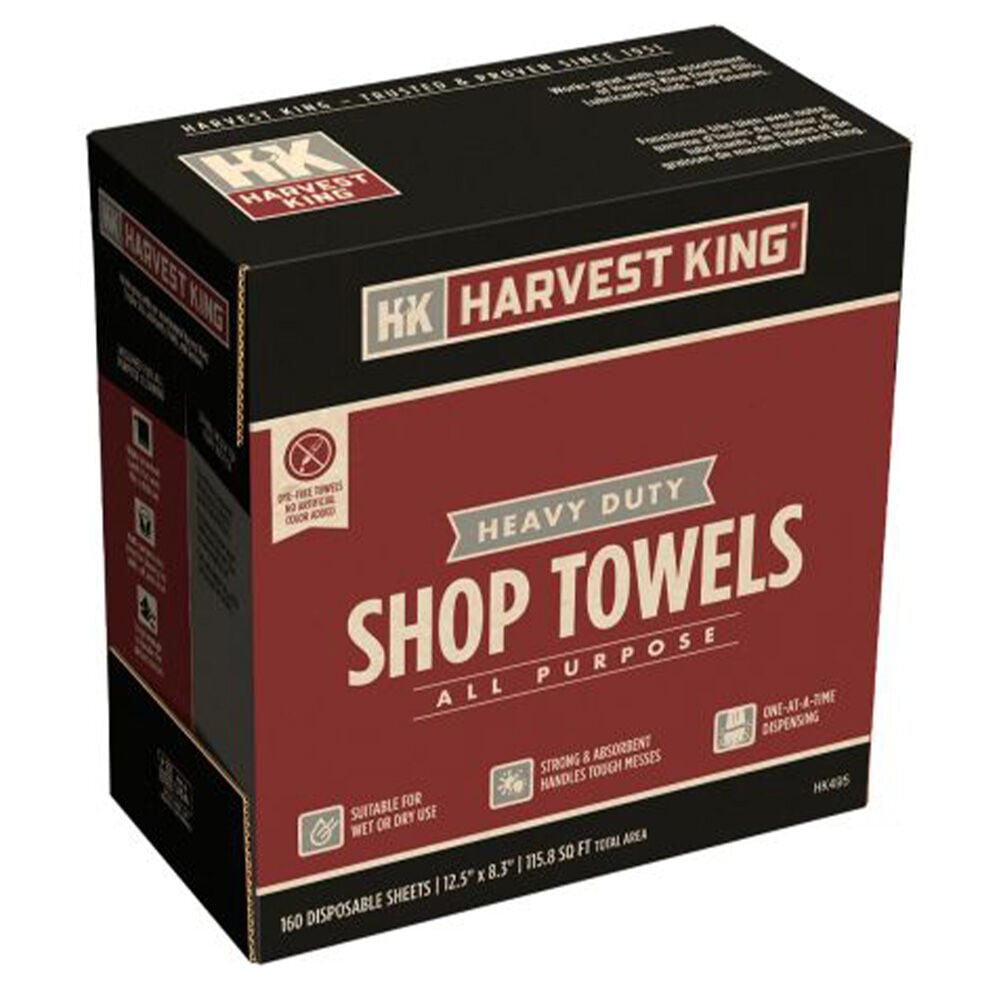 image of Heavy Duty Shop Towels- 160 ct