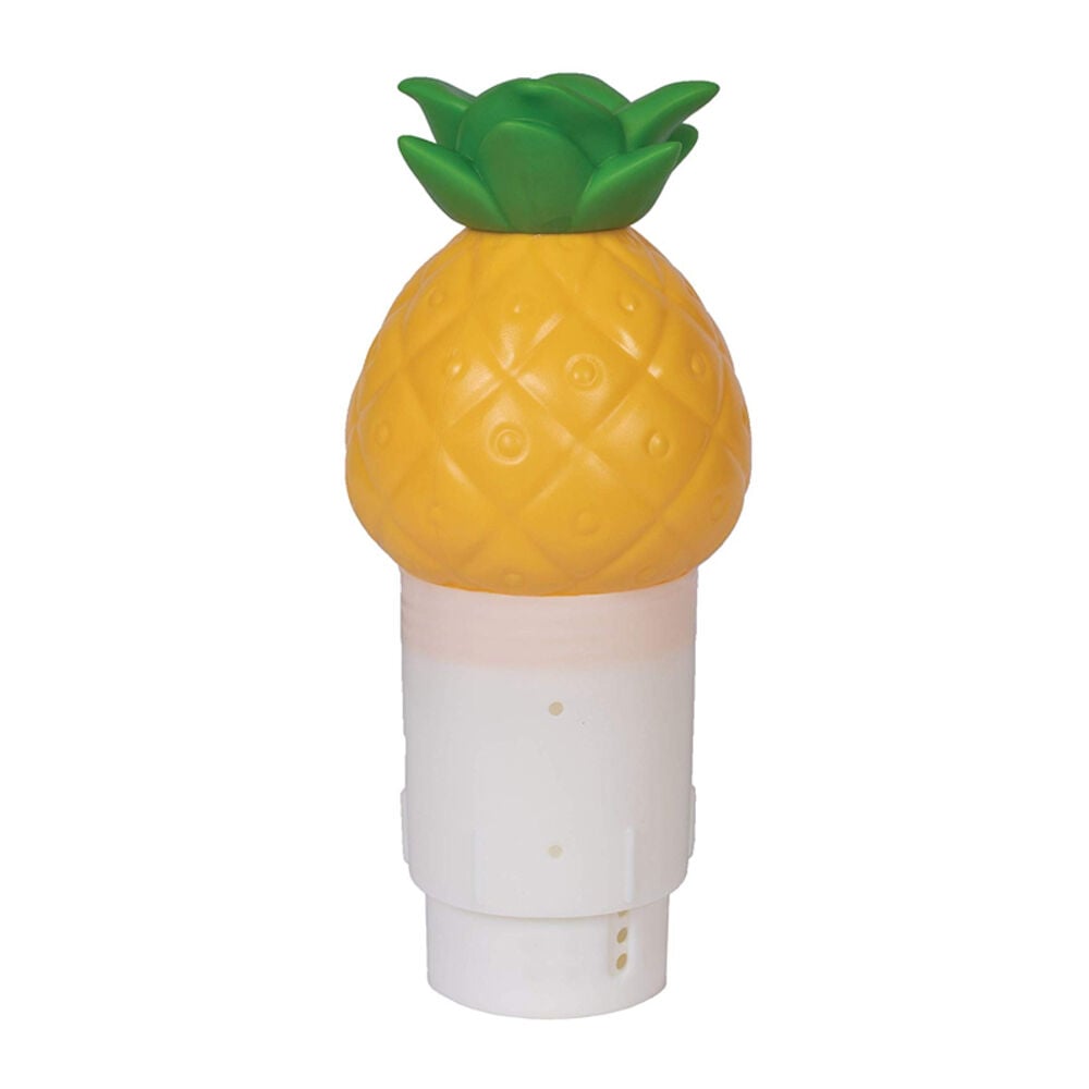 image of Solar Light Up Pineapple Chlorinator Pool Chemical Dispenser