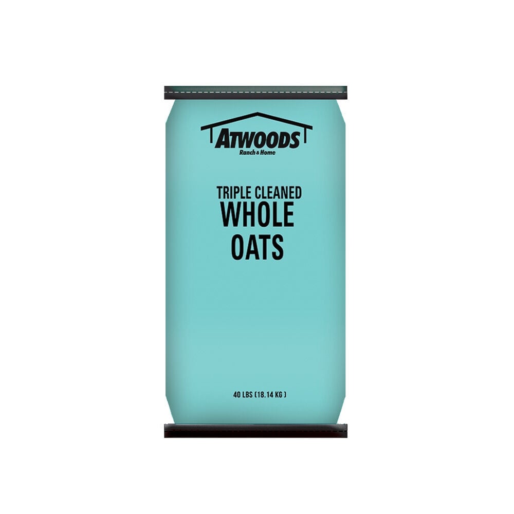 image of Triple Cleaned Whole Oats, 40 lbs