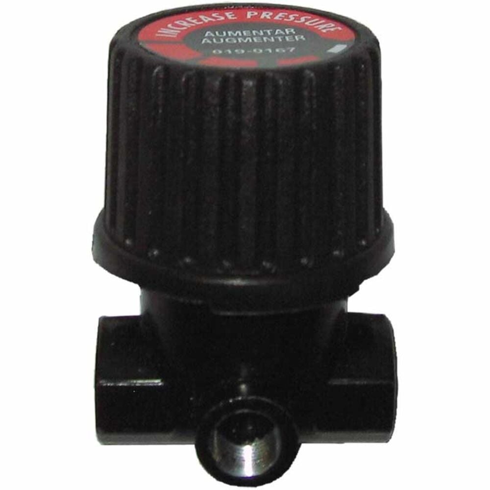 image of 1/4-in NPT Inlet/Outlet by 1/8-in NPT Gauge Pressure Regulator