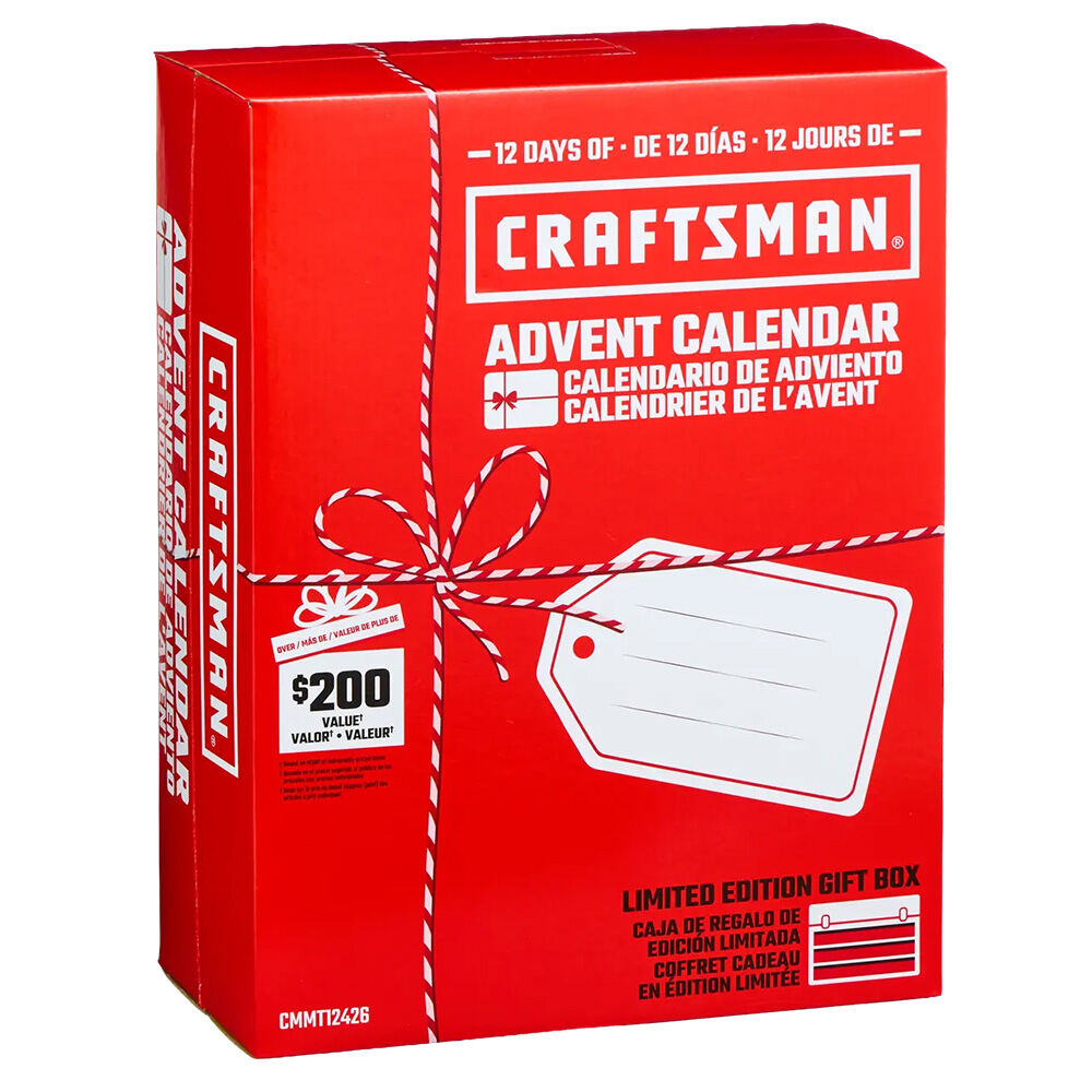 image of 12 Days of CRAFTSMAN Advent Calendar