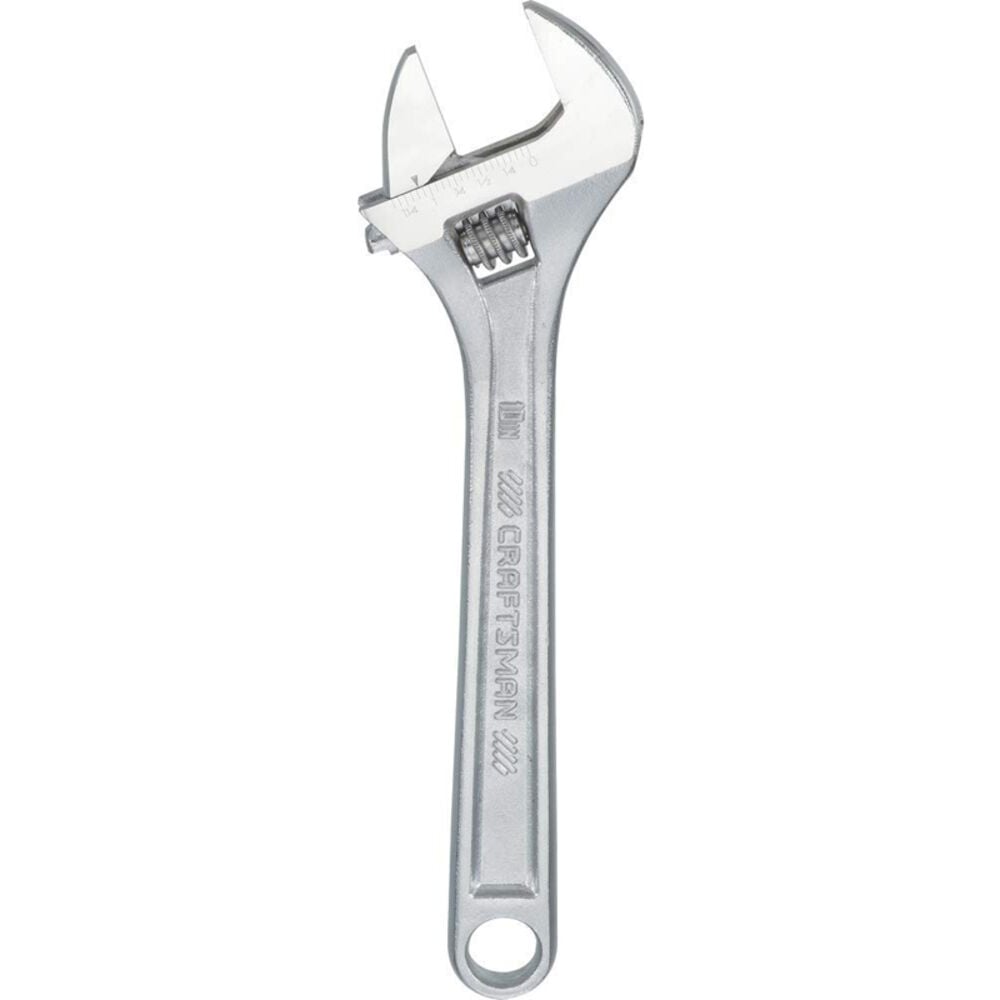 image of Adjustable Wrench, 10-Inch