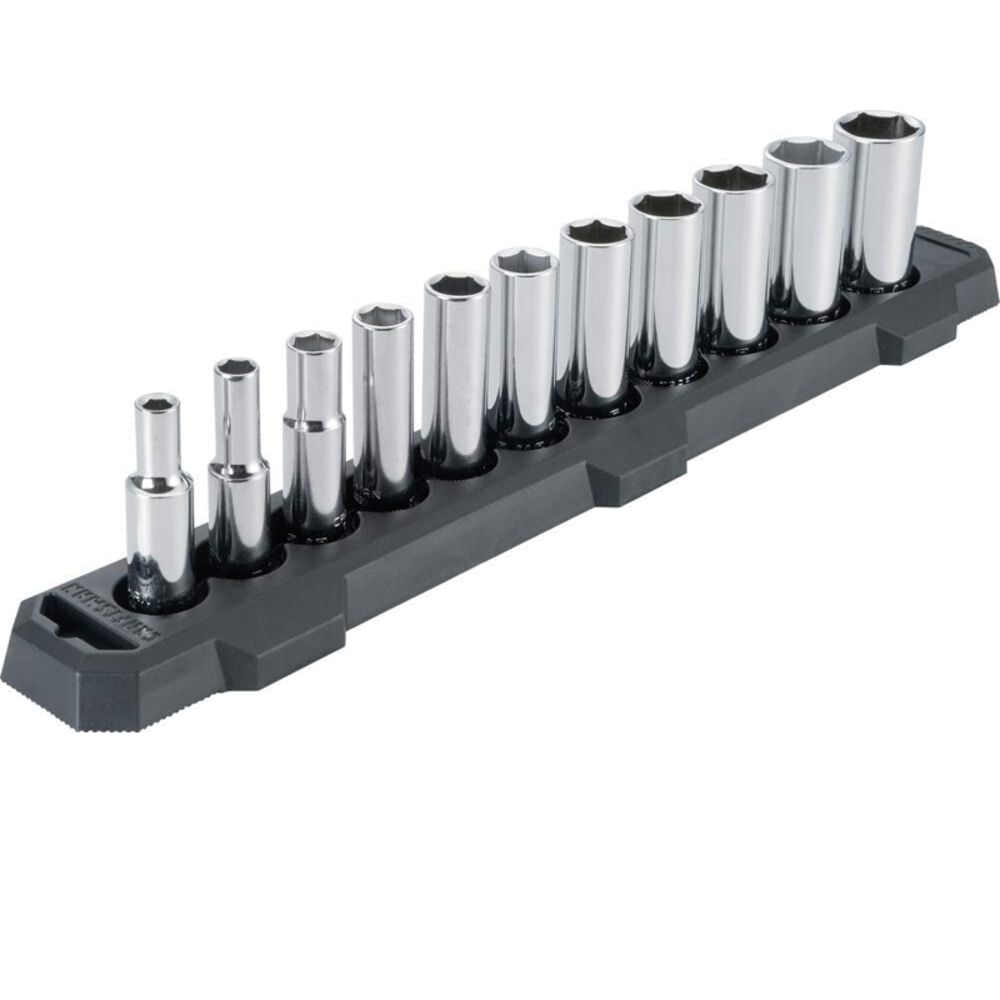 image of 3/8 in. drive SAE 6 Point Deep Socket Set 11 pc.