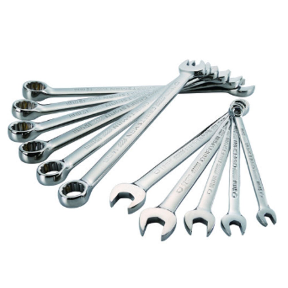 image of 12 Point Metric Long Panel Wrench Set 11 pc.