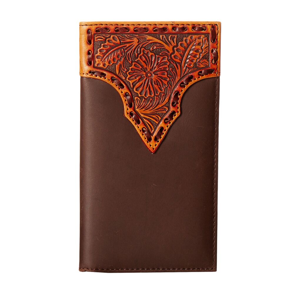 image of Embossed Floral Rodeo Wallet