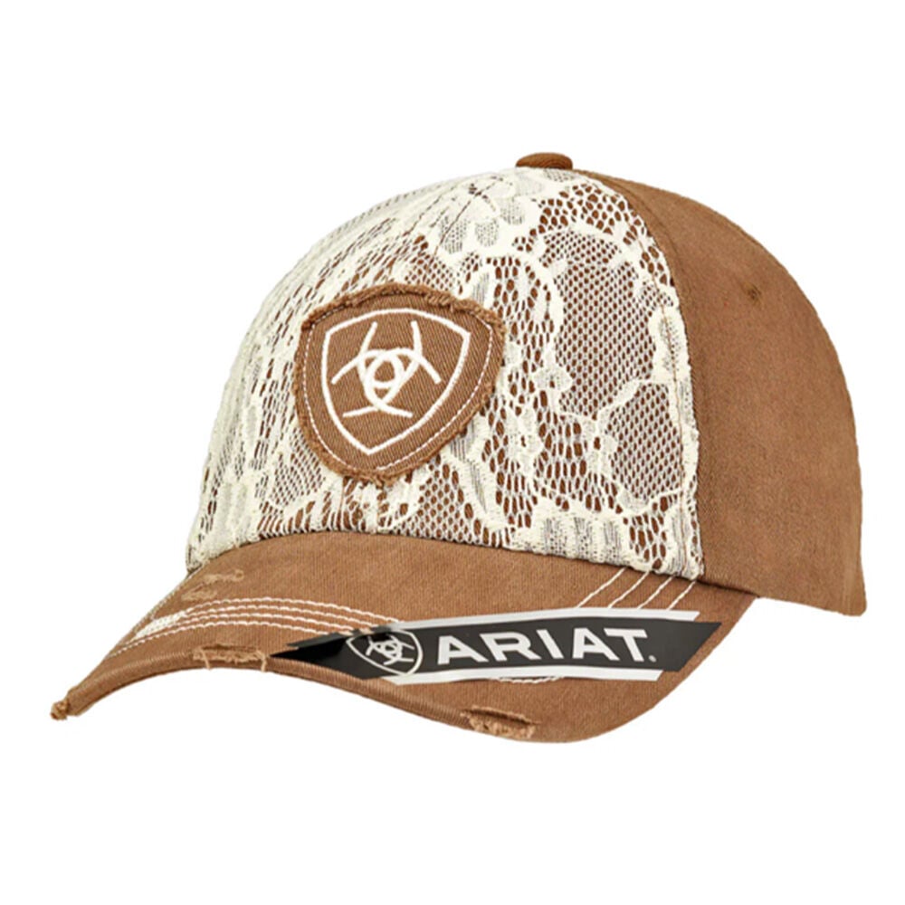 image of Women's Cap- Lace, Brown