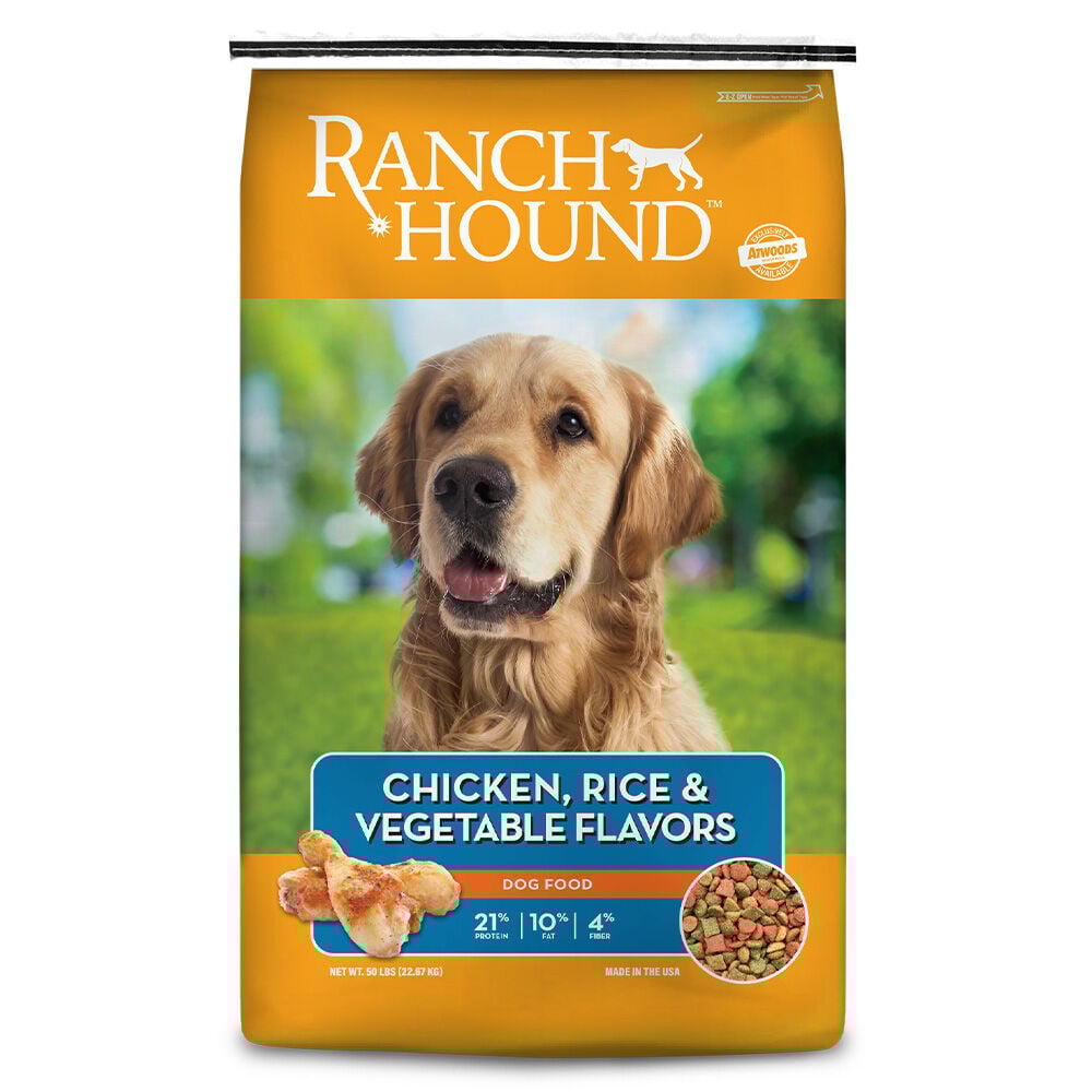 image of Dry Dog Food- Chicken, Rice and Vegetables, 50 lb
