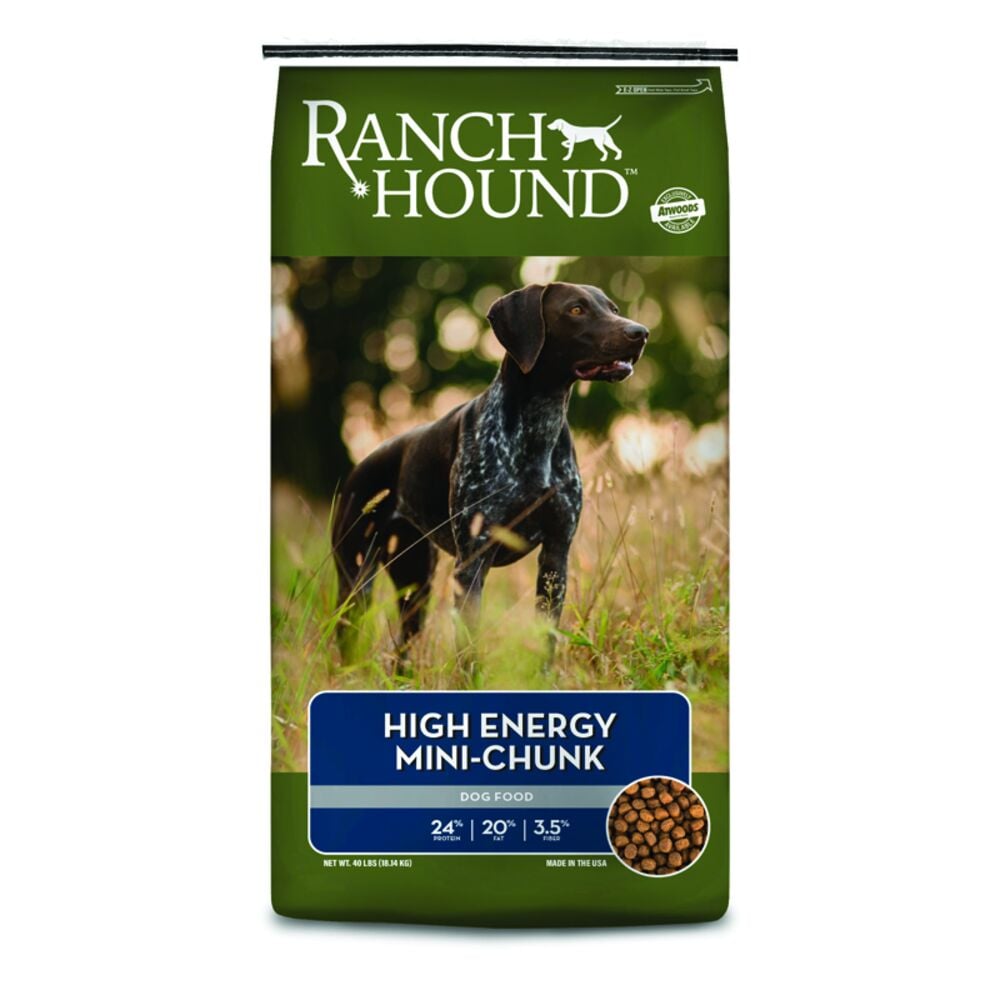 image of Dry Dog Food- High Energy, Mini Chunk, 40 lb