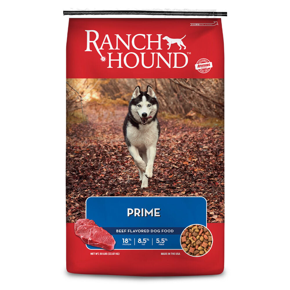 Dry Dog Food- Prime Beef, 50 lb | Atwoods